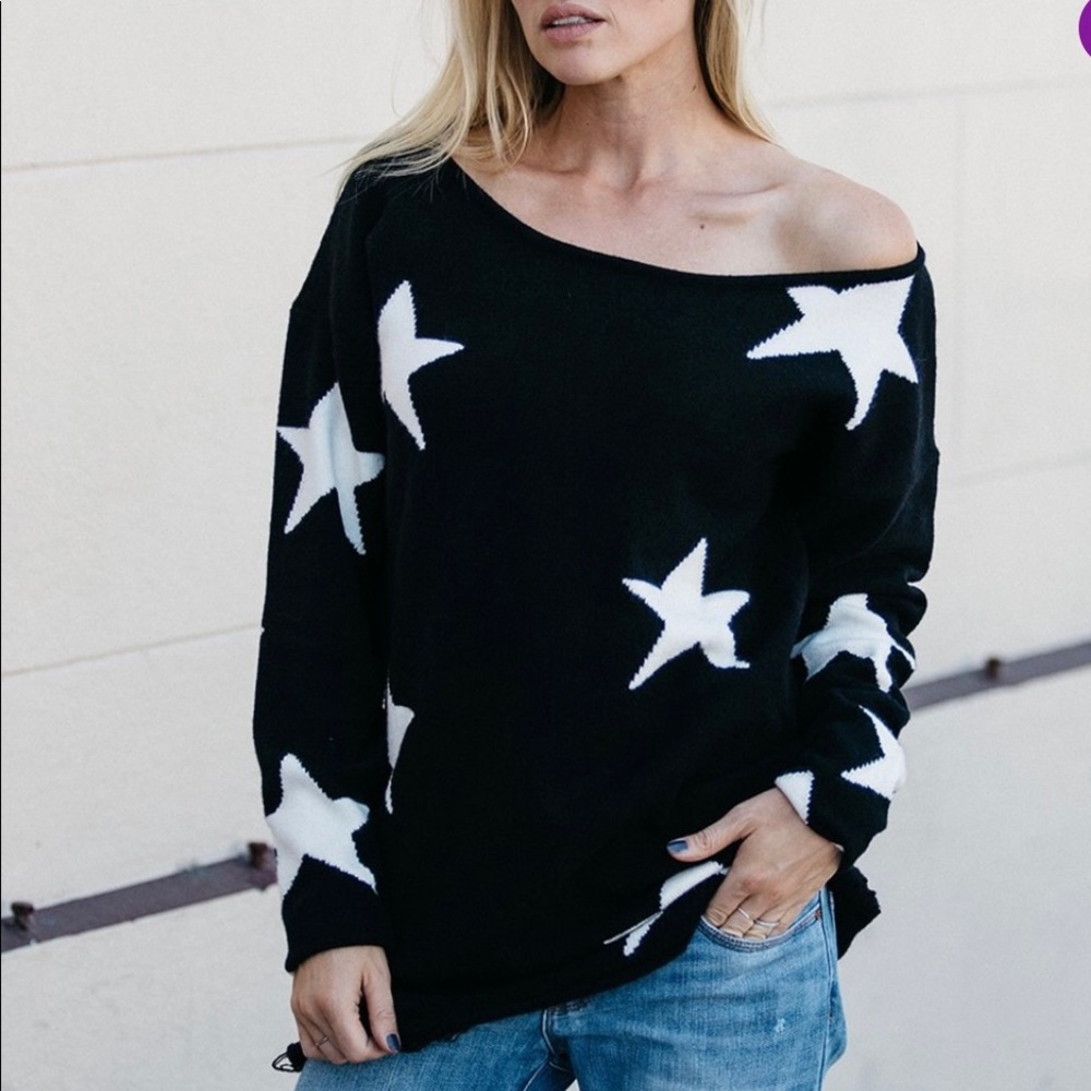 Amaryllis Star Sweater
